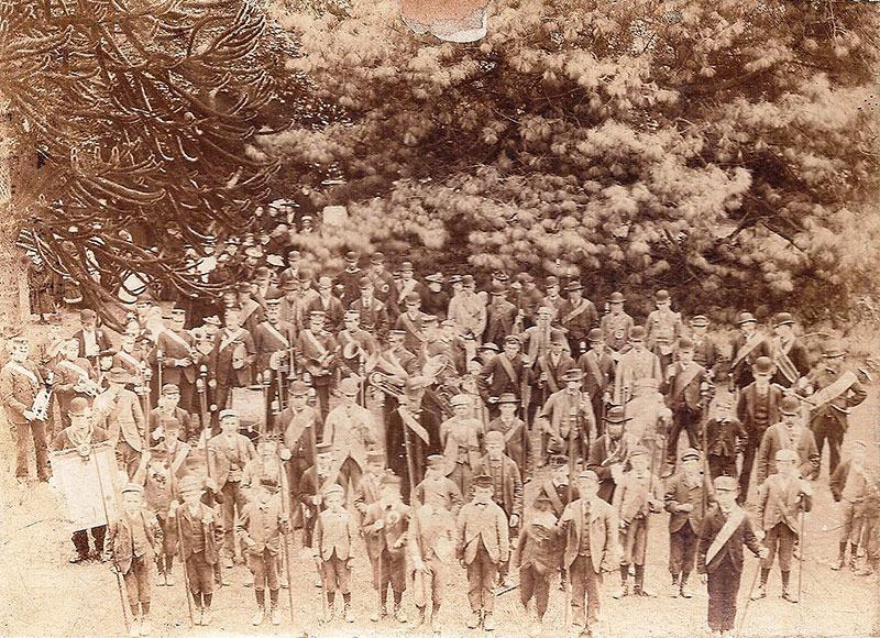 Unknown photograph of Swineshead Silver Band